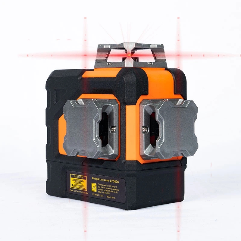 Hvor er den specifikke anvendelse af 3D -rødt laserniveau?