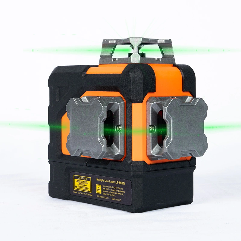 Elektronisk selvniveau grønt laserniveau